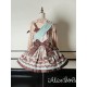 Alice Girl Bear Chocolate Salopette and JSK(1st Pre-Order/Full Payment Without Shipping)
